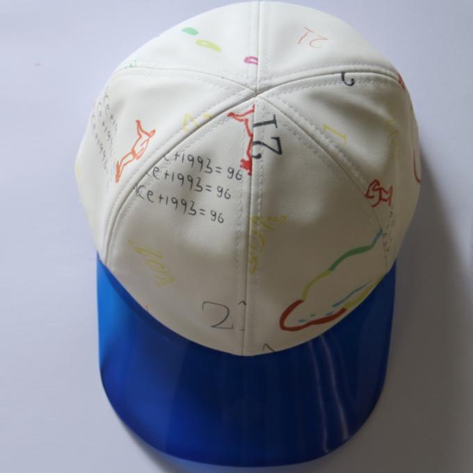 Yaz İçin Moda Plastik Bill Baskılı Beyzbol Şapkası Güneş Koruma Şapkaları
