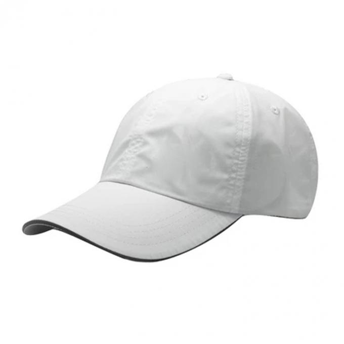 6 panel moda polyester baba şapkası ayarlanabilir geri kapatma golf kap