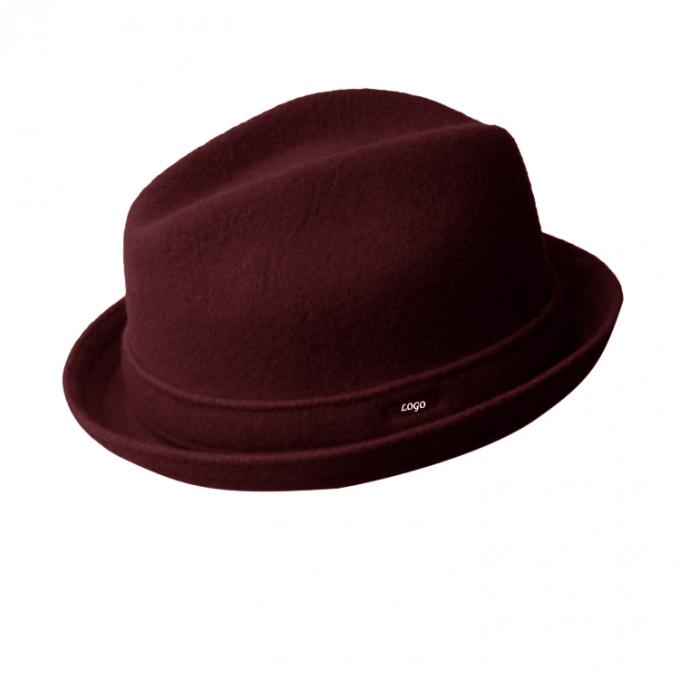 Yün Oyuncu Fedora şapka, Caz Şapka sahte yün adam için fötr keçe