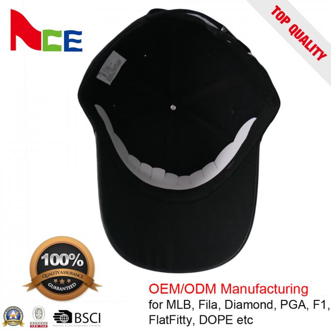PU Spor Baba Şapkaları Sokak stili şapkalar Unisex İçin Siyah Saf Renk