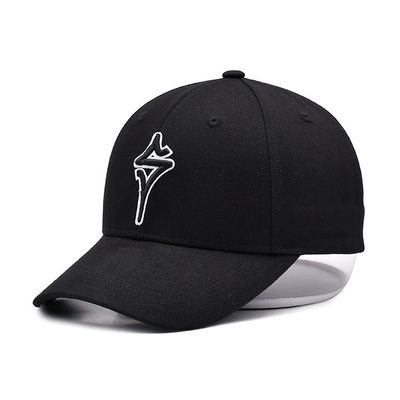 3d Nakış Pamuklu Kumaş Beyzbol Şapkası Unisex Kavisli Kenar Moda Yetişkin Boyutu