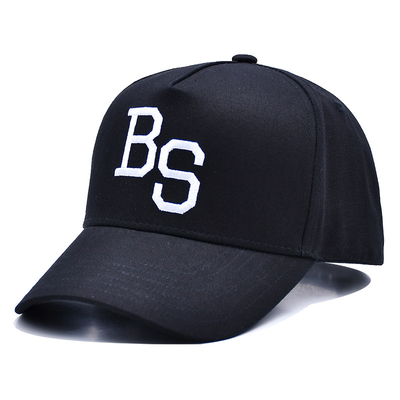 Düzenlenebilir Kemer 5 Panel Beyzbol Şapkası Kumaş Kumaş Kutuşlu Logo Özel