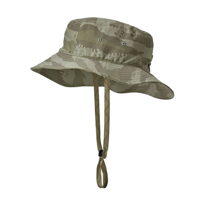 Ayarlanabilir Katlanır Açık Boonie Şapka, Erkekler Plaj Güneşlik Camo Kova Şapka Dize Ile