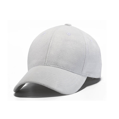 Özel Düz Renk Elastik Bant Beyzbol Şapkası, Kadife Spor Beyzbol Kapakları