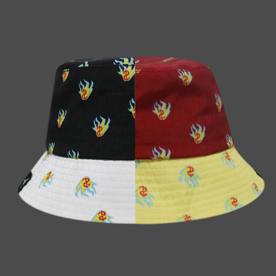 Çok panelli balıkçı kova şapka / promosyon Cypress Hill kova şapka