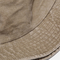 Yetişkin Gri Kırmızı Siyah Balıkçı Kepçe Şapka %100 Pamuk Yumuşak 58CM