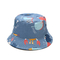 Hayvan Desenli Balıkçı Kepçe Şapka %100 Pamuklu Dimi Yaz Seyahati Plaj Şapkası