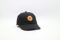 56cm İşlemeli Beyzbol Şapkaları %100 Pamuklu Dimi Deri Yama Şapkalar