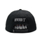 55cm Klasik Siyah Düz Şapka Ayarlanabilir Toka Geri Saf Pamuk Snapback Şapka