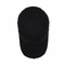 Siyah %100 Pamuk 5 Panel Beyzbol Şapkası Özel İşlemeli Logo