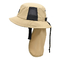 Özel logo Balıkçı Kova Şapka %100 Poylester Güneşte Eşarp Korumalı