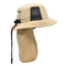Özel logo Balıkçı Kova Şapka %100 Poylester Güneşte Eşarp Korumalı