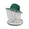 Sivrisinek Kafası Net Uv Koruma Güneş Şapkası Örgülü Böcek Korumalı Net Kova Kapağı 60cm