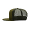 Camo 6 Panel Düz Ağız File Şapka Özel Logo Ordu Yeşil Düz Kenar Şoför Şapkası
