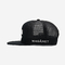 Ön Kavisli Siperlik Siyah Kamyon Şoförü Şapkası Gorra Mesh 3d Nakış Kamyon Şoförü Şapkaları Özel Logo