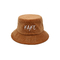 Özelleştirilmiş açık Kadife Kova şapka Yeni moda havza şapka Panama Kova şapka