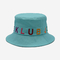 Kova şapka pamuk özel logo işlemeli açık güneş şapkası