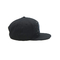 Özel Nakış Logo Düz Kenarlı Yapılandırılmamış 6 Panel Şapka Pamuklu Çıtçıtlı Şapkalar Yapılandırılmamış Düz Kenarlı Çıtçıtlı Kapaklar
