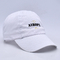 6-Gözlü Siyah Özel Spor CapQuick Dry Beyzbol Şapkası Lazer Kesim Örgü Top Şapka Kavisli Brim Snapback Şapka