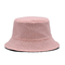Çift taraflı Kova şapka seyahat özel logo aktivite işlemeli güneşlik güneş kremi havzası şapka