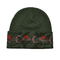 Özel Logo Kış Bere Şapkalar Erkekler Ve Kadınlar Için 58CM Rahat Sıcak Rahat Örme Kelepçeli Kafatası Kap