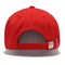 Ayarlanabilir Askılı 6 Panel Beyzbol Şapkası 6 delikli Güçlendirilmiş Dikişli özel logo