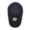 5 Panel Camper Spor Şapkası Delikli 2/4/6/Yok Siyah Renk Nakışlı Logolu