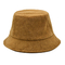 Kadın sonbahar ve kış güneşliği için yeni havlu kumaş Kova şapka