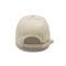 6 Panel Eğri Kenarlı Düz ​​Baba Şapkası %100 Pamuk Yapılandırılmamış Beyzbol Şapkaları