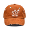Katı Unisex Spor Baba Şapkaları Rahat Şık El Yıkama Beyzbol Şapkası