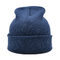 Kış için unisex örgü şapka 58cm.
