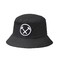 Yetişkinler için % 100 Pamuk Geri Dönüştürülebilir Şifrelenmiş Logo ile Kovalı Şapkalar