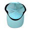 Yassı kenarlı nakışlı beyzbol şapkaları % 100 poliesterli ter bantı ile özel boyutta