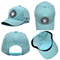 Yassı kenarlı nakışlı beyzbol şapkaları % 100 poliesterli ter bantı ile özel boyutta