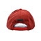 Corduroy Kumaş 5 Panel Yapılandırılmış Spor Beyzbol Şapkası 3D Puff nakışlı Şapkalar