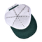 Yüksek Taç Spor Beyzbol Şapkası Kamp Şapkası Rengi Özelleştirilebilir 3D nakış Ön Logo