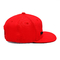 6 Panel Düz Kenarlı Şapkalar 3D nakış Logo Açık Hava Sporları Şapkalar Beyzbol Şapkası
