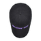 % 100 pamuk malzemesi Beyzbol şapkası Müşteri logosu ile, 3D nakışlı özelleştirme şapkası