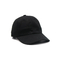 spor nakış logosu % 100 pamuk erkekler yapılandırılmamış siyah pamuk baba şapkası düz özel beyzbol şapkası
