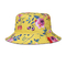 Düz Beyaz% 100 Pamuk Geri Dönüşümlü Kova Şapka 56-60cm Boyut Renkli