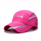 Açık 5 Panel Koşu Şapka, Spor için Dryfit Kumaş Katlanabilir Yaz Şapka
