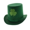 İrlanda Festivali St Patricks Günü Şapka, Shamrock Yeşil Top Funky Festivali Şapka