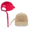 Uzun Askı Özel İşlemeli% 100 Pamuk Kadın Spor Baba Şapkaları