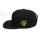 3d Nakış Logo Tasarımı ile Moda% 100 Pamuk Düz Ağız Snapback Şapkalar