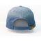 Kişiselleştirilmiş Özel Tasarım Denim Beyzbol Şapkaları / 6 Panel Yıkanmış Düz Baba Şapka