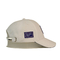 Özel Beyaz Baskılı Beyzbol Kapaklar / Gorras Beyzbol Şapka 3D Kauçuk Yama Pamuk