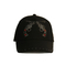 OEM ODM Moda Taklidi Beyzbol Şapkası, Siyah Inşa Beyzbol Şapka Metal Toka