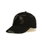 OEM ODM Moda Taklidi Beyzbol Şapkası, Siyah Inşa Beyzbol Şapka Metal Toka
