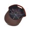 Özel Etiket 3d İşlemeli Beyzbol Şapkası PU Ağız Polyester Malzeme