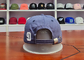 Hızlı Kuru Kumaş Mavi Spor Baba Şapka Metal Toka / Erkek Vintage Beyzbol Kapaklar
